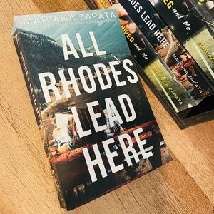 OOP Cover/Edition ALL RHODES LEAD HERE by Mariana Zapata